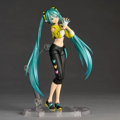 MÔ HÌNH Hatsune Miku - Fit Boxing feat. Hatsune Miku - Miku to Issho ni Exercise - Amazing Yamaguchi - Revoltech - Fit Boxing Ver. (Kaiyodo) FIGURE CHÍNH HÃNG