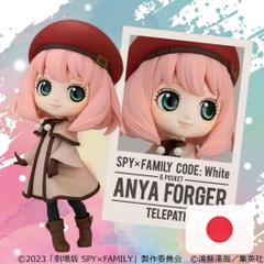 MÔ HÌNH Anya Forger - Spy × Family Code: White - Q Posket FIGURE CHÍNH HÃNG