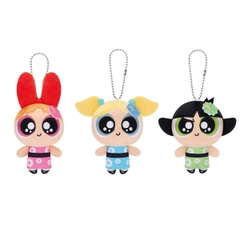 MÓC KHÓA BÔNG Powerpuff Girls - Summer Sunshine (Bandai Spirits) PLUSH CHÍNH HÃNG