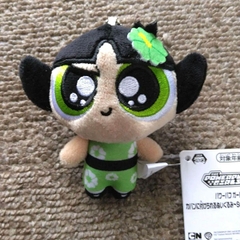 MÓC KHÓA BÔNG Powerpuff Girls - Summer Sunshine (Bandai Spirits) PLUSH CHÍNH HÃNG