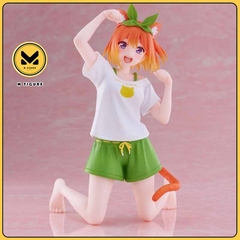 MÔ HÌNH NAKANO YOTSUBA - GOTOUBUN NO HANAYOME - DESKTOP CUTE - CAT ROOM WEAR VER. (TAITO) FIGURE CHÍNH HÃNG