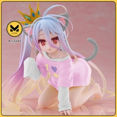 [Pre Order] MÔ HÌNH Shiro - No Game No Life - Desktop Cute - Nekomimi T-Shirt ver., Renewal (Taito) FIGURE CHÍNH HÃNG