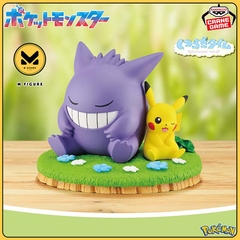 MÔ HÌNH Gangar( Gengar ) - Pikachu - Pocket Monsters - Kutsurogi Time (Bandai Spirits) FIGURE CHÍNH HÃNG