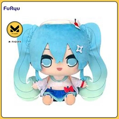 BÔNG Hatsune Miku - Piapro Characters - Kyurumaru - Melon Soda Float (FuRyu) PLUSHIE CHÍNH HÃNG