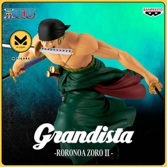 MÔ HÌNH Roronoa Zoro - One Piece - Grandista - II (Bandai Spirits) FIGURE CHÍNH HÃNG