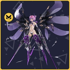 MÔ HÌNH Rosado Project RS-02 Seika Black Iris ( ErnestCore Craft ) MODEL KIT CHÍNH HÃNG