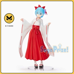 MÔ HÌNH Rem - Re:Zero Kara Hajimeru Isekai Seikatsu - SPM Figure - -Miko- Style (SEGA) FIGURE CHÍNH HÃNG