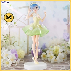 MÔ HÌNH Rem - Re:Zero Kara Hajimeru Isekai Seikatsu - Trio-Try-iT Figure - Flower Dress (FuRyu) FIGURE CHÍNH HÃNG