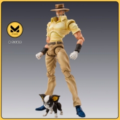 [PRE-ORDER] MÔ HÌNH Joseph Joestar/Iggy - Jojo no Kimyou na Bouken - Stardust Crusaders - Super Action Statue (#17) (Medicos Entertainment) FIGURE CHÍNH HÃNG