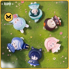 BÔNG Genshin Impact - Genshin Impact Fun in the Rain Series - Plush Keychain (miHoYo) PLUSH CHÍNH HÃNG
