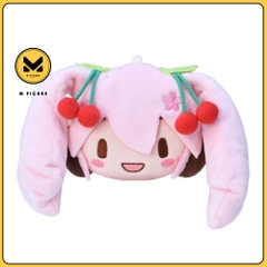 [PRE ORDER] BÔNG Hatsune Miku - Piapro Characters - Face Mascot - Fuwa Puchi (Sega Fave) PLUSH CHÍNH HÃNG