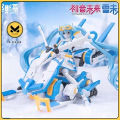 MÔ HÌNH Hatsune Miku - Snow Miku - Yolopark Soskill (Piapro) MODEL KIT CHÍNH HÃNG