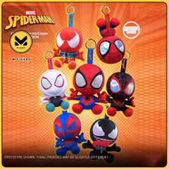 BÔNG BLIND BOX Spider Man - Spider Man Beyond The Spider Verse - Cosbi Plush Keychain Collection (Hot Toys) PLUSHIE CHÍNH HÃNG