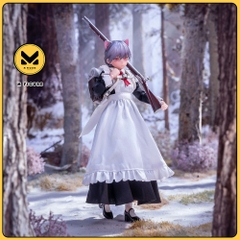 [Pre Order] MÔ HÌNH Musketeer Fikiko - Maid Gunner FKEY - Original - pocket art Series (PA010) - 1/12 (Hasuki) FIGURE CHÍNH HÃNG
