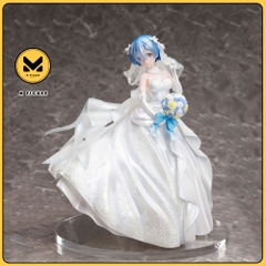 MÔ HÌNH Rem - Re:ZERO - Starting Life in Another World - Wedding Dress- 1/7 Complete Figure (FuRyu) FIGURE CHÍNH HÃNG