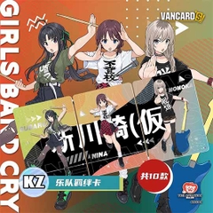 THẺ BÀI VANCARD - GIRLS BAND CRY - Rock Series (Picture x Metaverse) - PACK CARD CHÍNH HÃNG