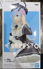 MÔ HÌNH Rem -  kara Hajimeru Isekai Seikatsu - Espresto - Choosing a texture suitable (Bandai Spirits) FIGURE CHÍNH HÃNG