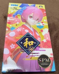 MÔ HÌNH Ram - Re:Zero Kara Hajimeru Isekai Seikatsu - SPM Figure - Wa-Style. (SEGA) FIGURE CHÍNH HÃNG