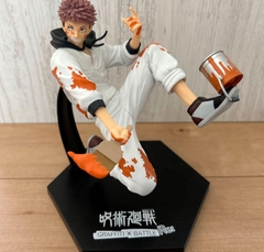 MÔ HÌNH Itadori Yuji - Jujutsu Kaisen - Lucky Kuji - Graffiti x Battle Re: (Prize A) (SEGA) FIGURE CHÍNH HÃNG