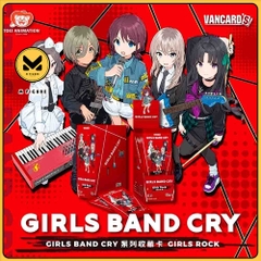 THẺ BÀI VANCARD - GIRLS BAND CRY - Rock Series (Picture x Metaverse) - PACK CARD CHÍNH HÃNG