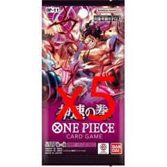 THẺ BÀI One Piece Card Game - OP11 – A Fist of Divine Speed (BANDAI) PACK CARD CHÍNH HÃNG