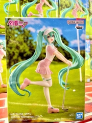 MÔ HÌNH Hatsune Miku - Piapro Characters - Holiday Memories - Golf (Bandai Spirits, Banpresto)FIGURE CHÍNH HÃNG