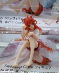 MÔ HÌNH Nakano Itsuki - Gotoubun no Hanayome ∬- Desktop Cute - Cat Room Wear Ver. (Taito) FIGURE CHÍNH HÃNG