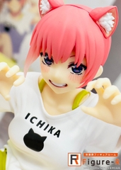 MÔ HÌNH Gotoubun no Hanayome ∬ - Nakano Ichika - Desktop Cute - Cat Room Wear Ver. (Taito) CHÍNH HÃNG