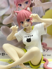MÔ HÌNH Gotoubun no Hanayome ∬ - Nakano Ichika - Desktop Cute - Cat Room Wear Ver. (Taito) CHÍNH HÃNG