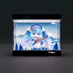 Hộp Trưng Bày Mô Hình Hatsune Miku - Rabbit Yukine - Nendoroid (#2023) - Snow, Serene Winter Ver. (Good Smile Company) (M Figure) Mica Box