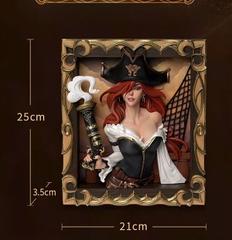 MÔ HÌNH Miss Fortune - League of Legends - 3D Picture Frame (INFINITY STUDIO) FIGURE CHÍNH HÃNG