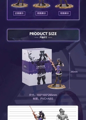 MÔ HÌNH Caitlyn - League of Legends - Official Statue Model (Riot Games) FIGURE CHÍNH HÃNG