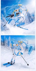 MÔ HÌNH Hatsune Miku - Snow Miku - Yolopark Soskill (Piapro) MODEL KIT CHÍNH HÃNG
