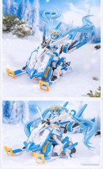 MÔ HÌNH Hatsune Miku - Snow Miku - Yolopark Soskill (Piapro) MODEL KIT CHÍNH HÃNG