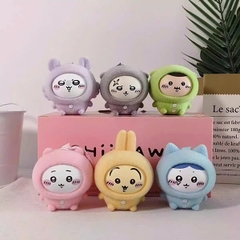 MÔ HÌNH Blind Box Chiikawa - Chiikawa Pajamas Face-Changing Series Blind Box - Mascot Keychain - Miniso x Chiikawa (Miniso) FIGURE CHÍNH HÃNG