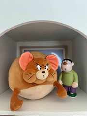 GỐI ÔM Tom & Jerry - Tom and Jerry - Plush Stuffed and Sleeping Suddle Pillow (HUGKIS) PILLOW CHÍNH HÃNG