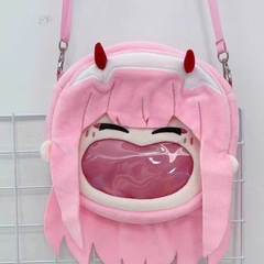 Túi Đeo Zero Two Uwa - Crossbody Backpack ItaBag - Darling in the FranXX - Plushie CHÍNH HÃNG