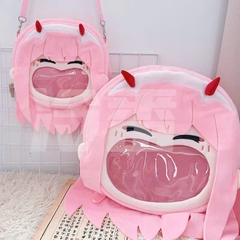 Túi Đeo Zero Two Uwa - Crossbody Backpack ItaBag - Darling in the FranXX - Plushie CHÍNH HÃNG