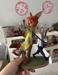 MÔ HÌNH Nick & Judy - Zootopia - Disney Showcase – Unbreakable Bond (Enesco) FIGURE CHÍNH HÃNG