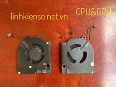 Fan Dell G15 5510 5511 5515 DC12V RTX3060 RTX3050 2021 Fan Dell G15-5510 G15-5520 DFSCK221051820 DFSCK22115181T CPU GPU MỎNG