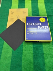 Giấy giáp tờ Đại Bàng, độ nhám thô P240, kích thước 9'x11'', màu vàng