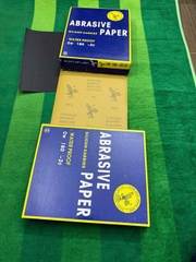 Giấy nhám thô, độ nhám P180, hãng Đại Bàng, kích thước 9''x11''