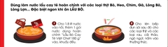 XỐT GIA VỊ HOÀN CHỈNH LẨU BÒ CAY TÊ 180g cay