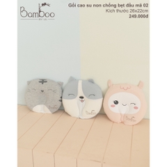 Gối lõm cao su non Bamboo