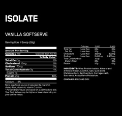 Sữa Tăng Cơ Optimum Nutrition Isolate 3.03lb (1.38kg)
