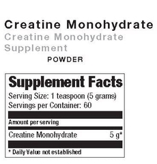 Sữa Tăng Sức Mạnh và Sức Bền Creatine Monohydrate 300g