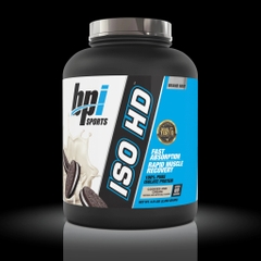 BPI ISO HD 4.8lbs (2.17kg) - 100% Pure Whey Protein Isolate, 3 Mùi