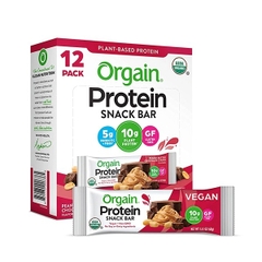 Bánh Protein Hữu Cơ - Orgain Protein Snack Bar, 40g/bar (12 Bars) gs