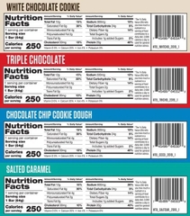 Hộp 12 Bánh Protein Elite Labs True Protein Bar 64g - 3 mùi