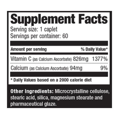 Viên Uống Bổ Sung Ultimate Nutrition Vitamin C Plus Calcium 60 Viên